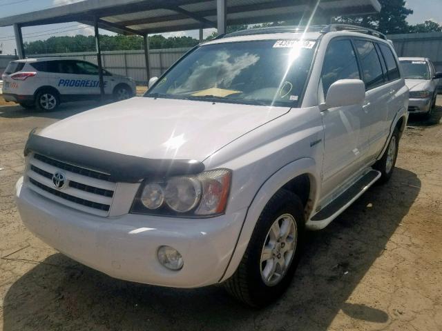 toyota highlander 2003 vin jtehf21a030155085
