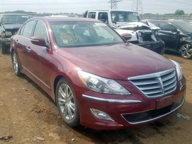 hyundai genesis 2012 vin kmhgc4dd1cu207225