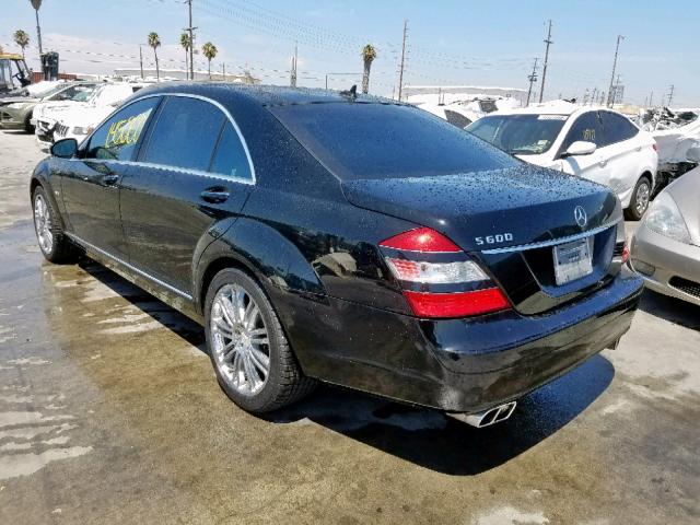 auto auction ended on vin wddng76x79a243672 2009 mercedes benz s 600 in ca long beach autobidmaster