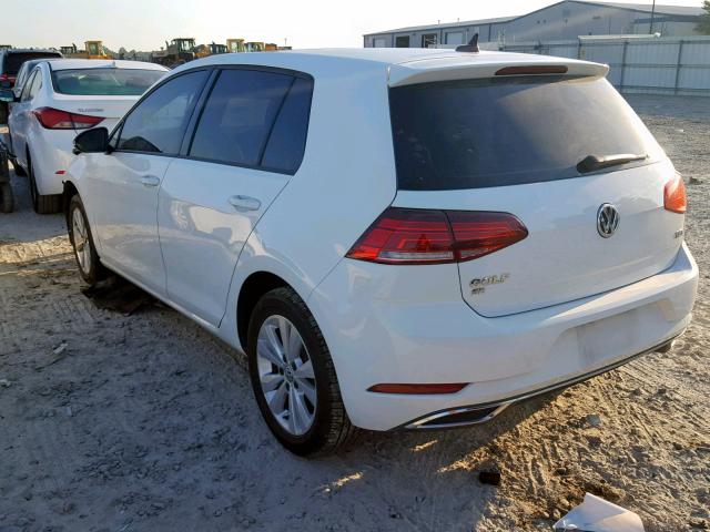 volkswagen golf 2018 vin 3vwg17au9jm253934