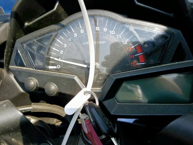 undisplay KAWASAKI EX300 B 2014 Чорний