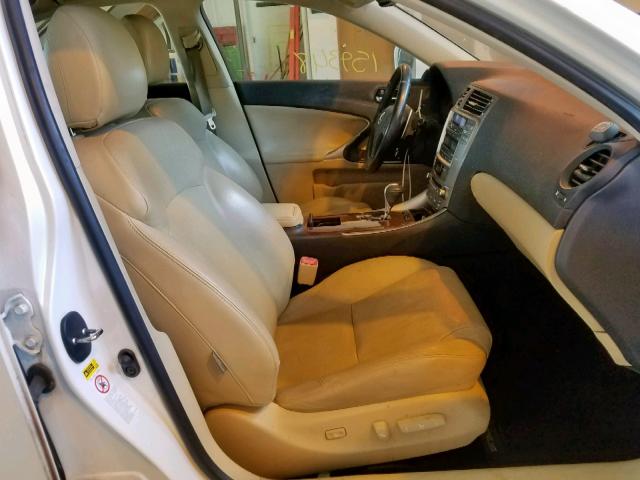 lexus is 2008 vin jthbk262382074308