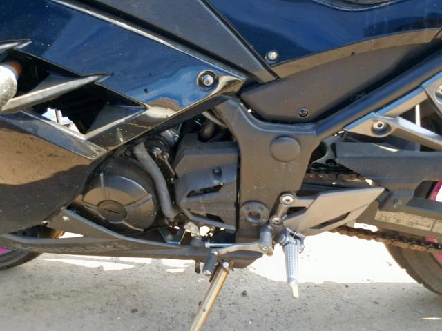 undisplay KAWASAKI EX300 B 2014 Чорний