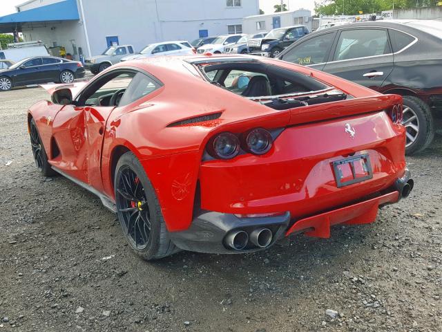 VIN ZFF83CLA5K0242917 2019 Ferrari 812 no.3