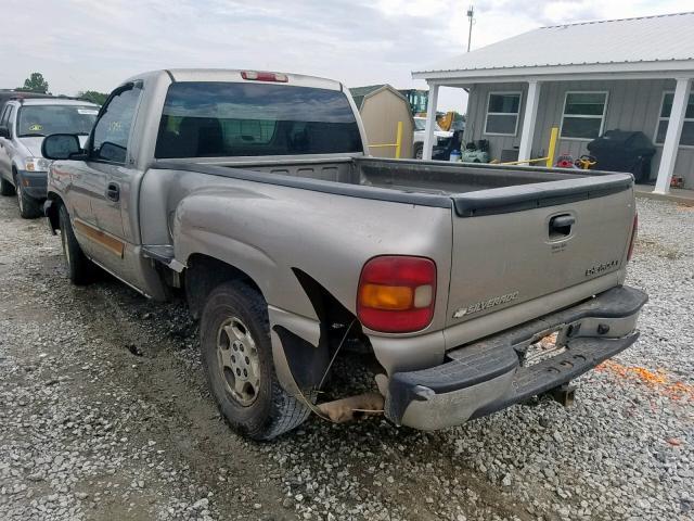chevrolet silverado 2003 vin 1gcec14v53z194050