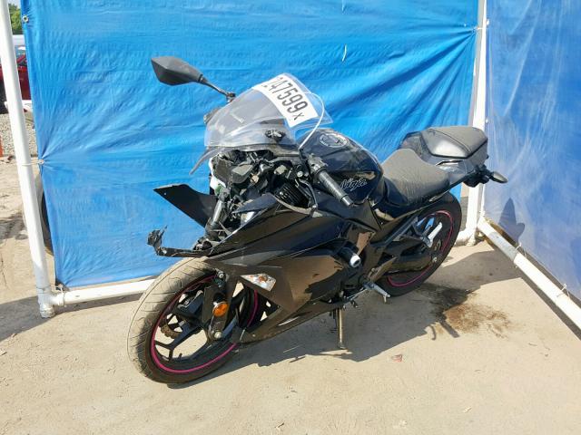 undisplay KAWASAKI EX300 B 2014 Чорний