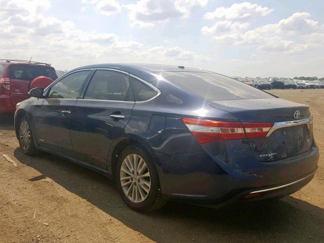 2013 TOYOTA AVALON HYB 4T1BD1EB6DU017439