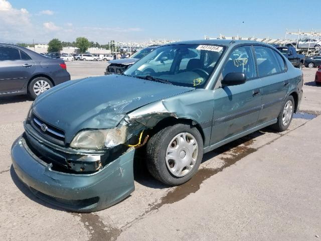 subaru legacy 2002 vin 4s3be635627215087