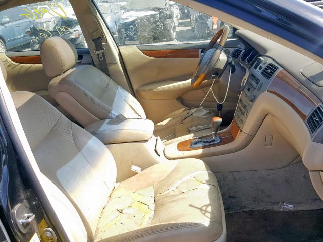 lexus es 2006 vin jthba30g665159457