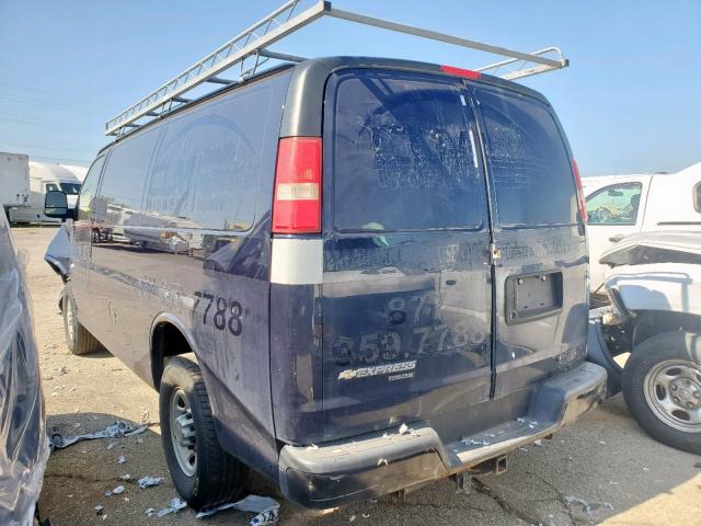 chevrolet express 2013 vin 1gcwgfca2d1157106