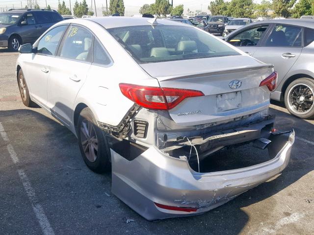 Седаны HYUNDAI SONATA 2017 Серебристый