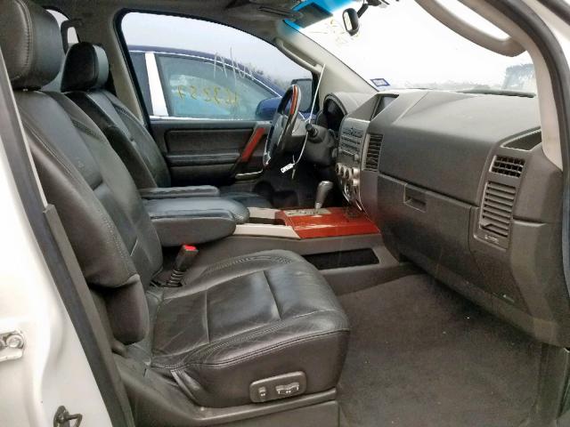 infiniti qx56 2005 vin 5n3aa08a45n812543