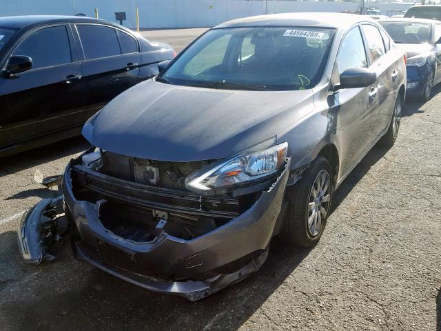  NISSAN SENTRA 2017 Серый