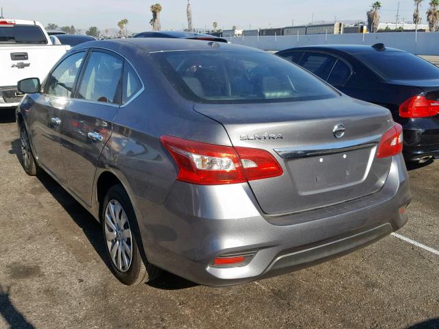  NISSAN SENTRA 2017 Серый
