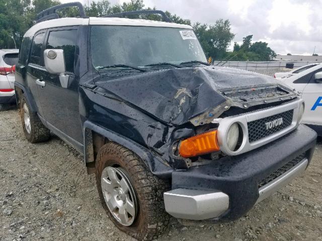 Salvage Title 2007 Toyota Fj Cruiser 4dr Spor 4 0l 6 For Sale In