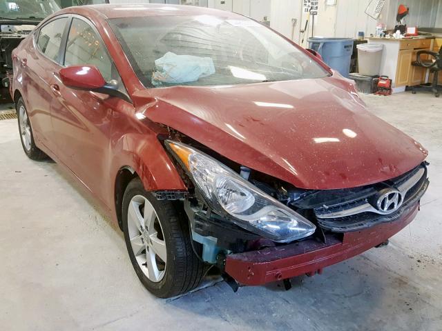 Salvage cars for sale from Copart Columbia, MO: 2012 Hyundai Elantra GL