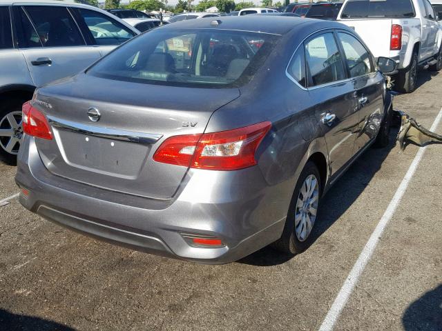  NISSAN SENTRA 2017 Серый