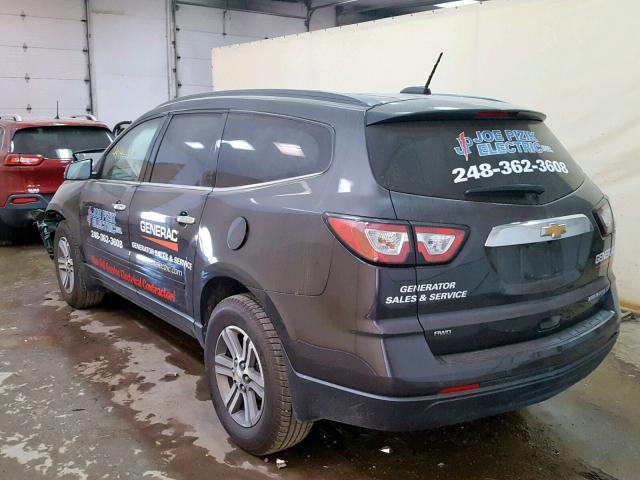 chevrolet traverse 2016 vin 1gnkvgkd7gj343130