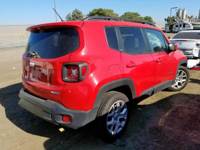 2017 Jeep Renegade Latitude VIN: ZACCJABB7HPE60132 Lot: 44945739