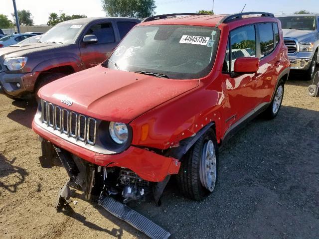 2017 Jeep Renegade Latitude VIN: ZACCJABB7HPE60132 Lot: 44945739