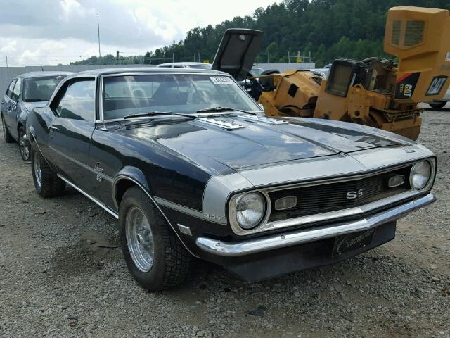 Auto Auction Ended On Vin n 1968 Chevrolet Camaro In Wv Charleston