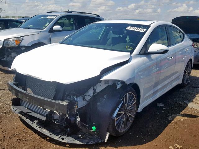 2018 HYUNDAI ELANTRA SP KMHD04LB7JU627273