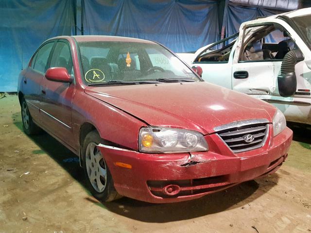 hyundai elantra 2005 vin kmhdn46d55u102250
