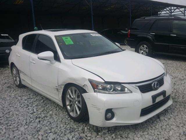 lexus ct 2013 vin jthkd5bh8d2130520