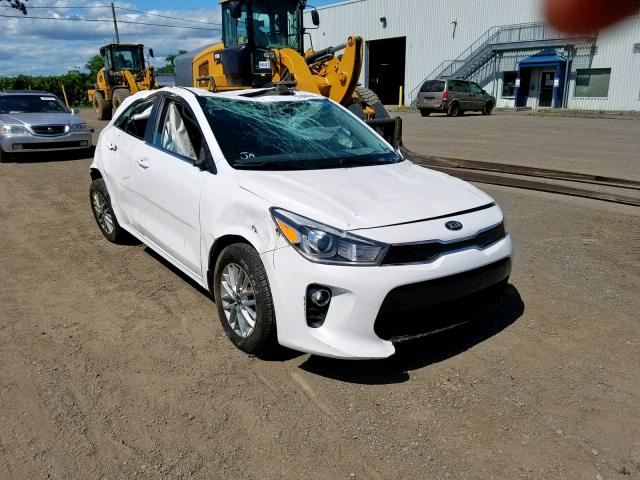 Salvage cars for sale from Copart Montreal Est, QC: 2018 KIA Rio EX