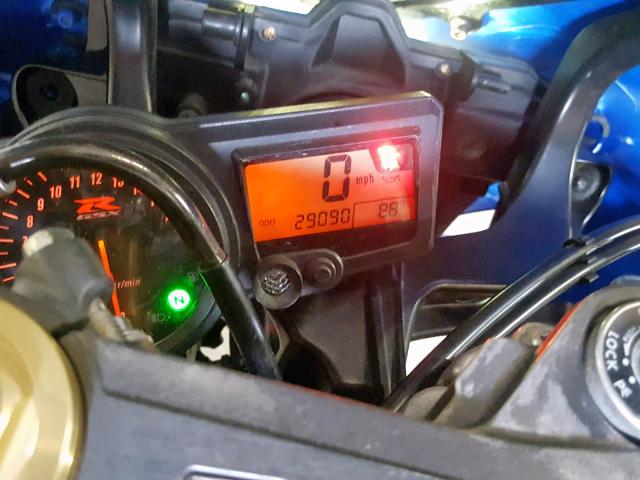 2005 SUZUKI GSX-R750 K JS1GR7JA252108422
