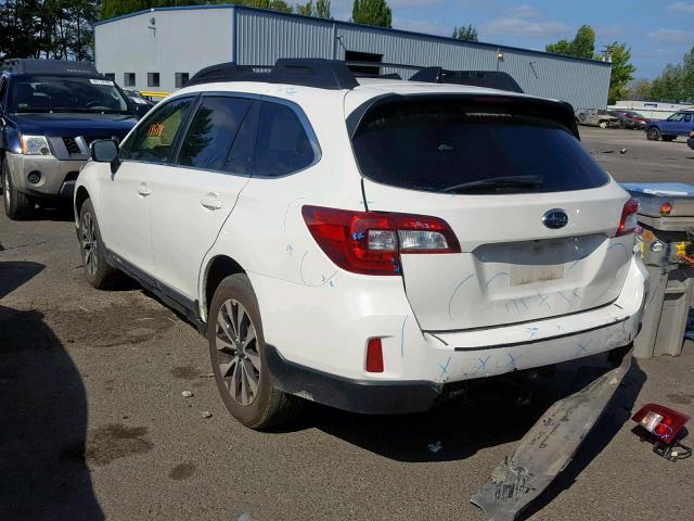 2016 SUBARU OUTBACK 4S4BSBNC4G3288501