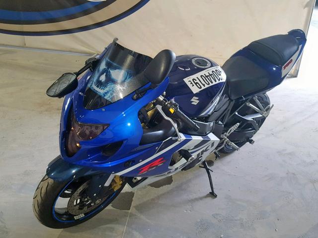 2005 SUZUKI GSX-R750 K JS1GR7JA252108422