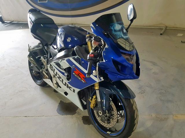 2005 SUZUKI GSX-R750 K JS1GR7JA252108422