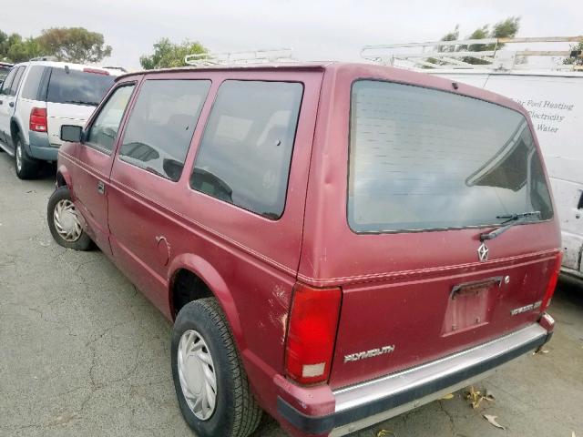 1989 plymouth voyager