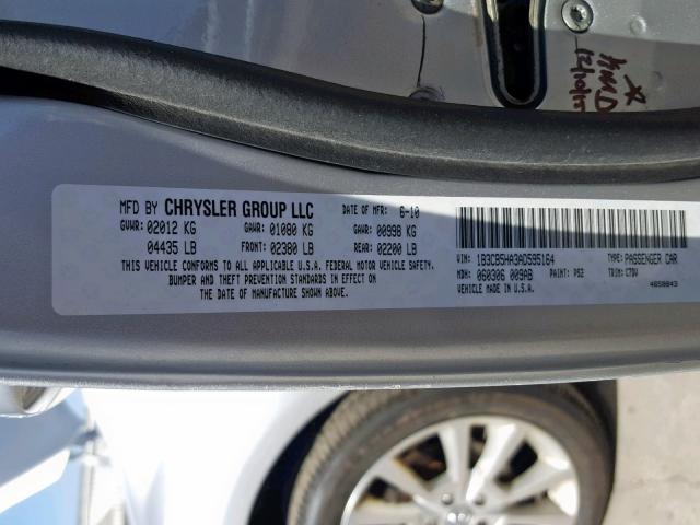 2010 DODGE CALIBER HE 1B3CB5HA3AD595164