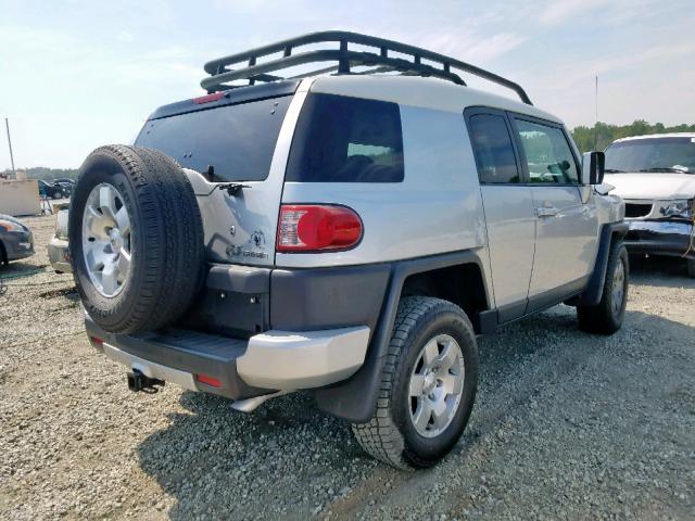 2007 Toyota Fj Cruiser 4dr Spor 4 0l 6 Gas Silver Subasta