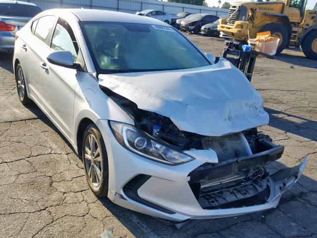  HYUNDAI ELANTRA 2018 Сріблястий