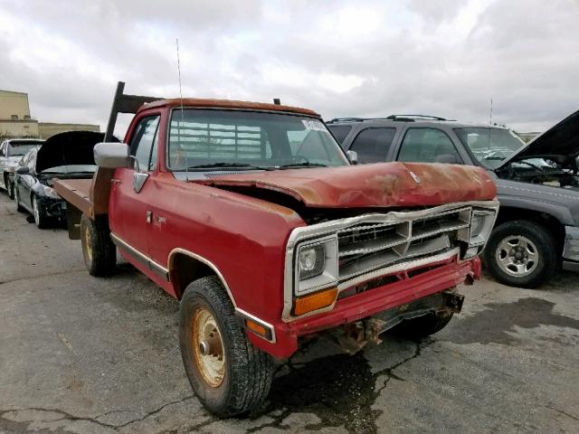 dodge w-series 1989 vin 1b7jm26z1ks113604