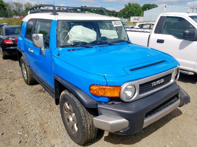 2007 Toyota Fj Cruiser 4dr Spor 4 0l 6 Gas Blue Subasta