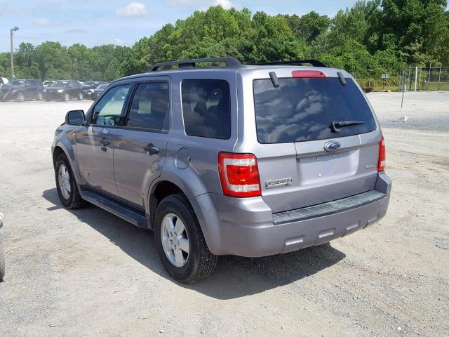 ford escape 2008 vin 1fmcu93178kc81963