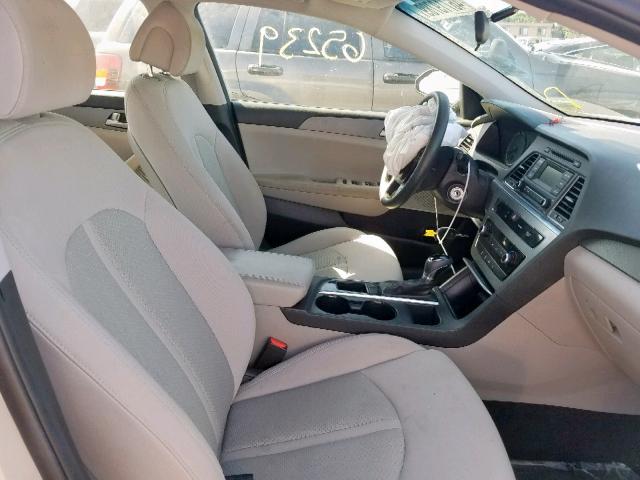 Седаны HYUNDAI SONATA 2017 Серебристый