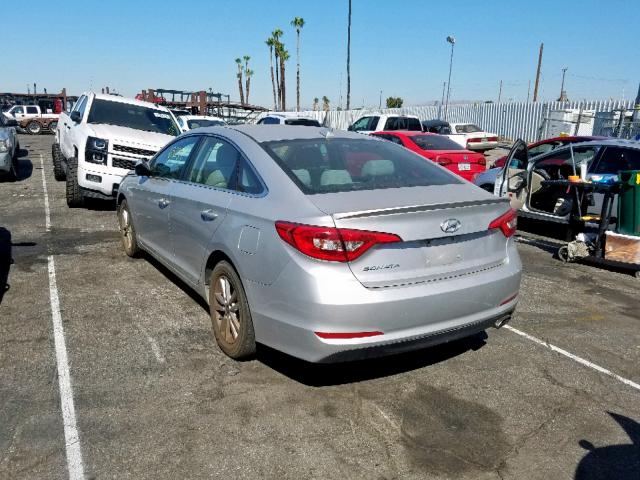 Седаны HYUNDAI SONATA 2017 Серебристый