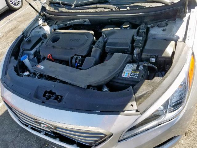 Седаны HYUNDAI SONATA 2017 Серебристый