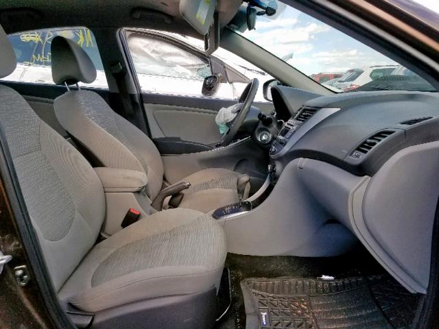 Salvage 2015 Hyundai Accent Sedan 4d 1 6l 4 For Sale In Courtice