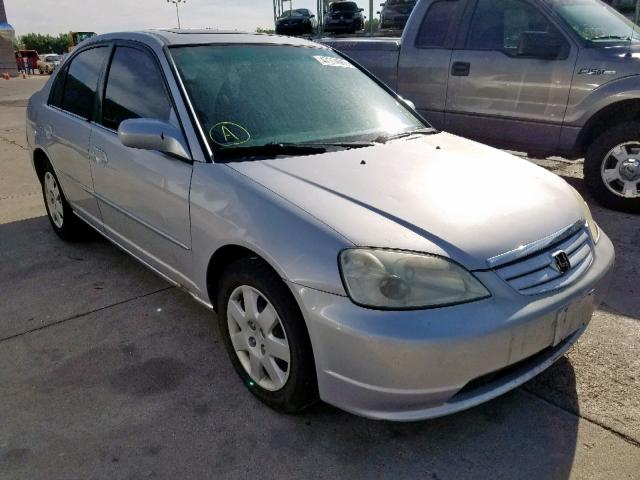 Public Salvage Title 2002 Honda Civic Ex Sedan 4d 1 7l 4 For