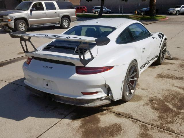 VIN WP0AF2A96GS192860 2016 Porsche 911, Gt3 Rs no.4