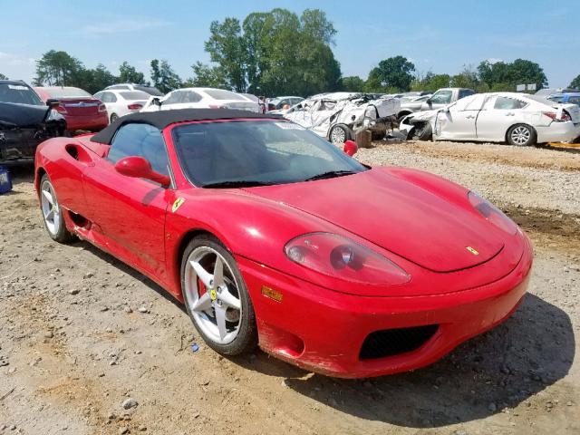 2005 Ferrari 360 Spider For Sale Nc China Grove Mon Nov 11 2019 Used Salvage Cars Copart Usa
