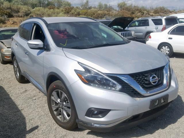 2018 NISSAN MURANO S Photos | NV - RENO - Salvage Car Auction on Thu ...