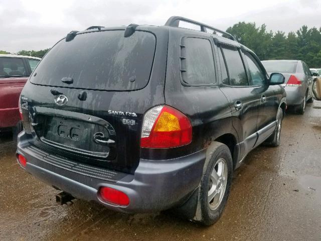 hyundai santa fe 2004 vin km8sc13e84u647124