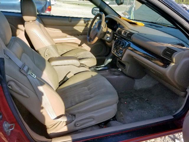 2004 Chrysler Sebring Lx 2 7l 6 For Sale In Houston Tx Lot 48350539